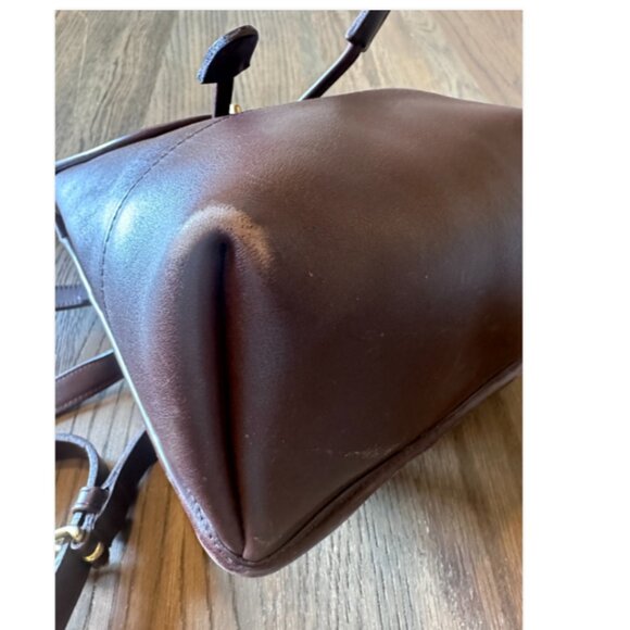 Coach 90’s Vintage Mahogany Brown Mini Leather Backpack 9960 main image 5